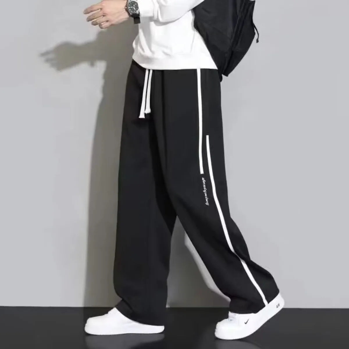 Stylish Men's Loose Straight Fit Pants