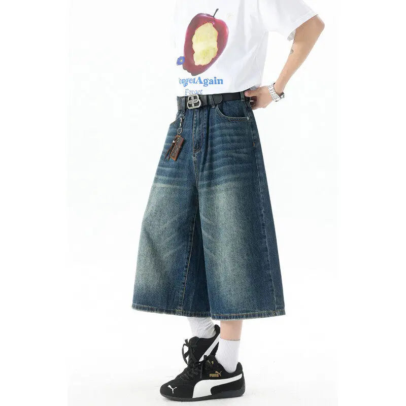 Men’s Trendy High-Waisted Wide