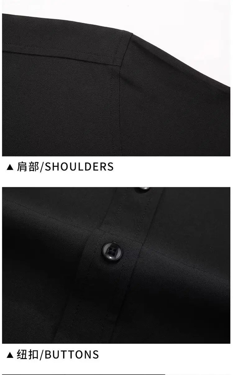 Men’s Long Sleeve Blue Slim Fit Shirt