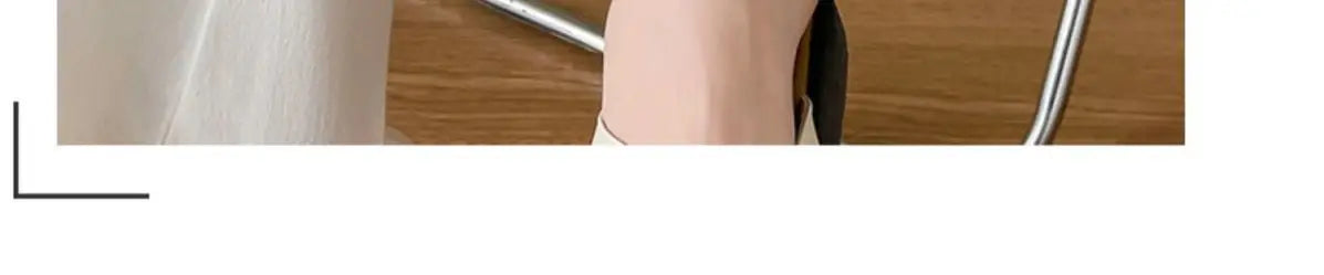 White Lace Spliced Flared Imitation Jeans for Women