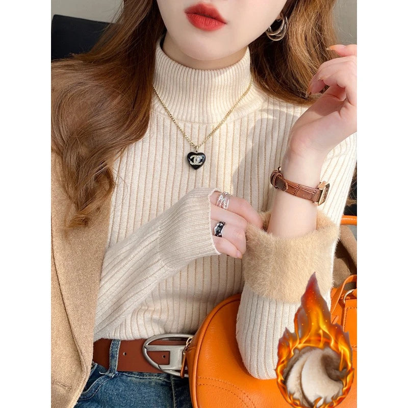 Women's Retro Turtleneck Winter Sweater 2025