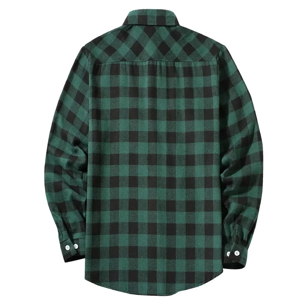Men’s Classic Plaid Flannel Shirt