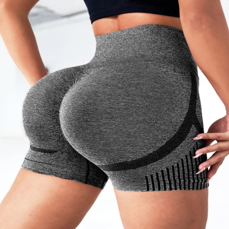 Women’s Seamless High-Waist Yoga Shorts – Quick-Dry, High Elastic Fitness Leggings | EU/US Style Sportswear