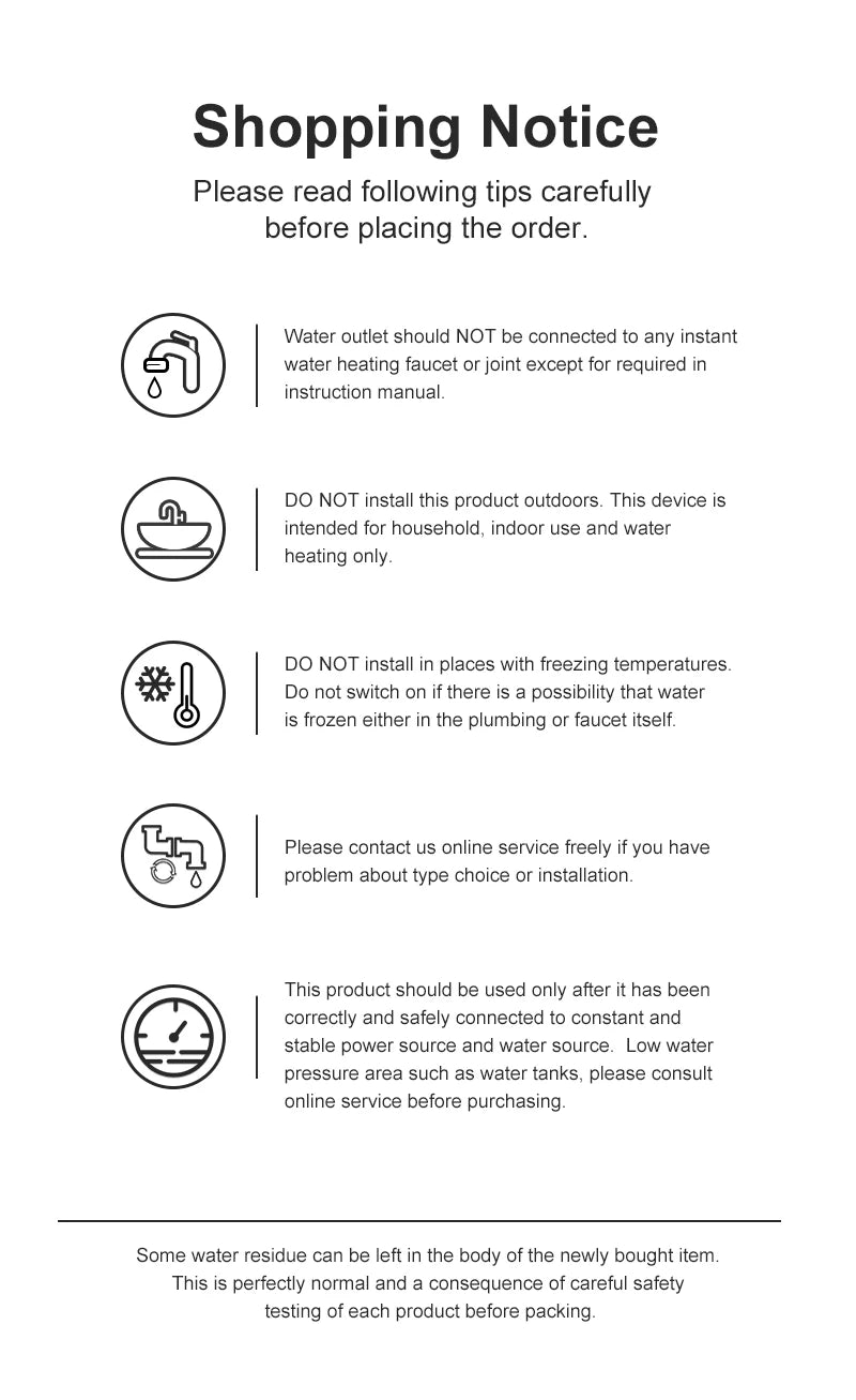 Briwellna Electric Water Heater Faucet 220V – Instant Tankless Kitchen Heating Tap