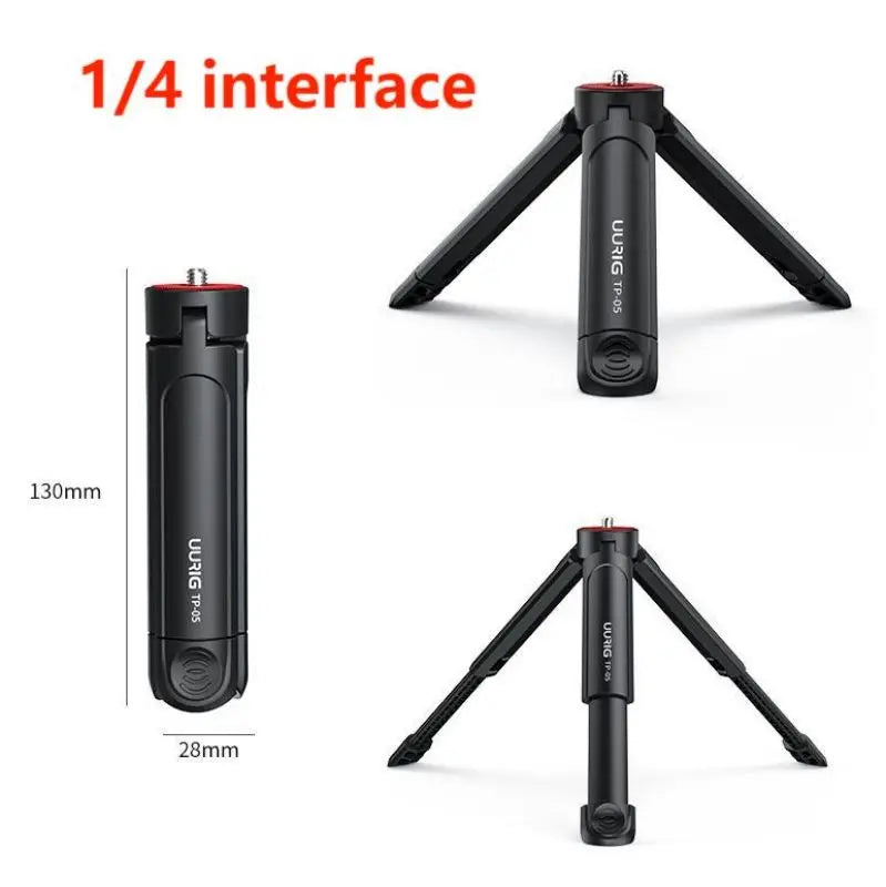 Mini Foldable Tripod Hand Grip for Phone & Camera