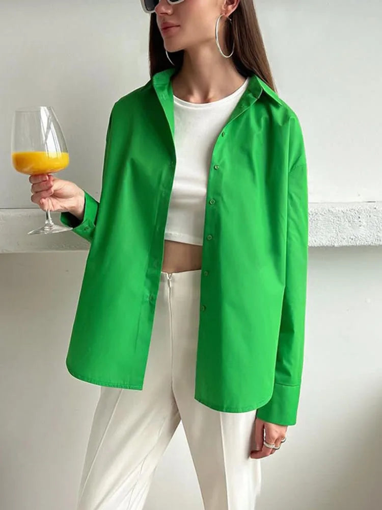 Women’s Oversized Cotton Shirt