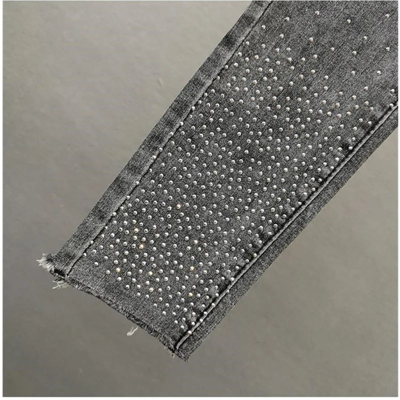 Women’s 2025 Elastic Casual Denim Jeans