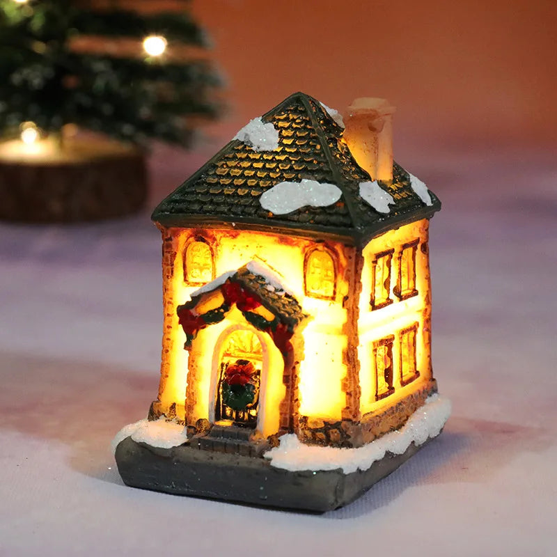 Christmas LED Night Lights – Luminous Micro Landscape House | Creative Children’s Gift & New Year Holiday Ornament