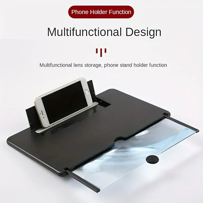 HD Mobile Phone Screen Magnifier – 12/10 inch Video Amplifier