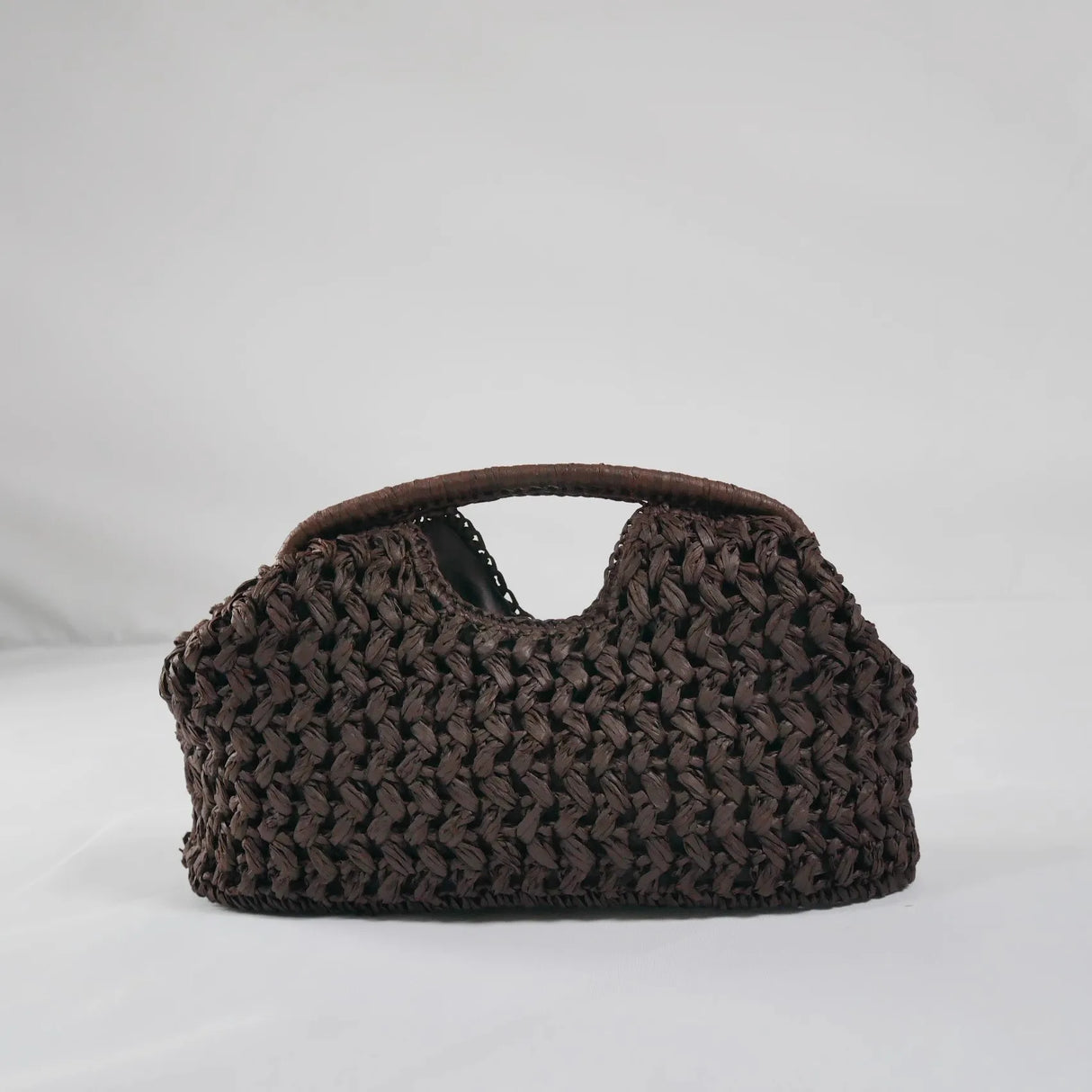 Women’s Raffia Straw Woven Chain Shoulder Crossbody Bag