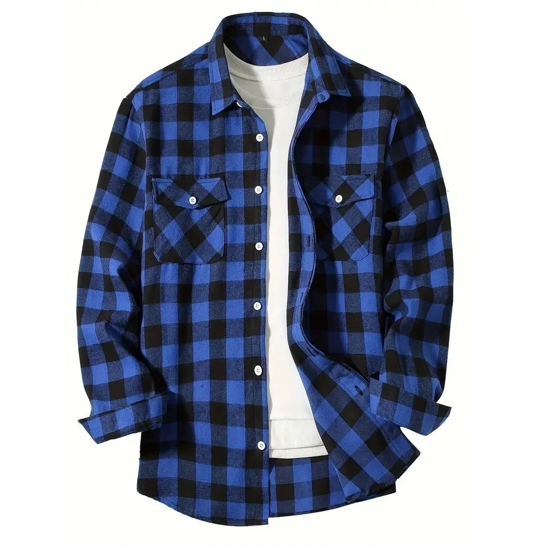 Men’s Classic Plaid Flannel Shirt