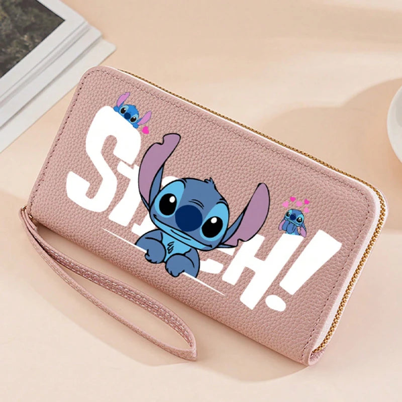 Stitch Long Zip Wallet
