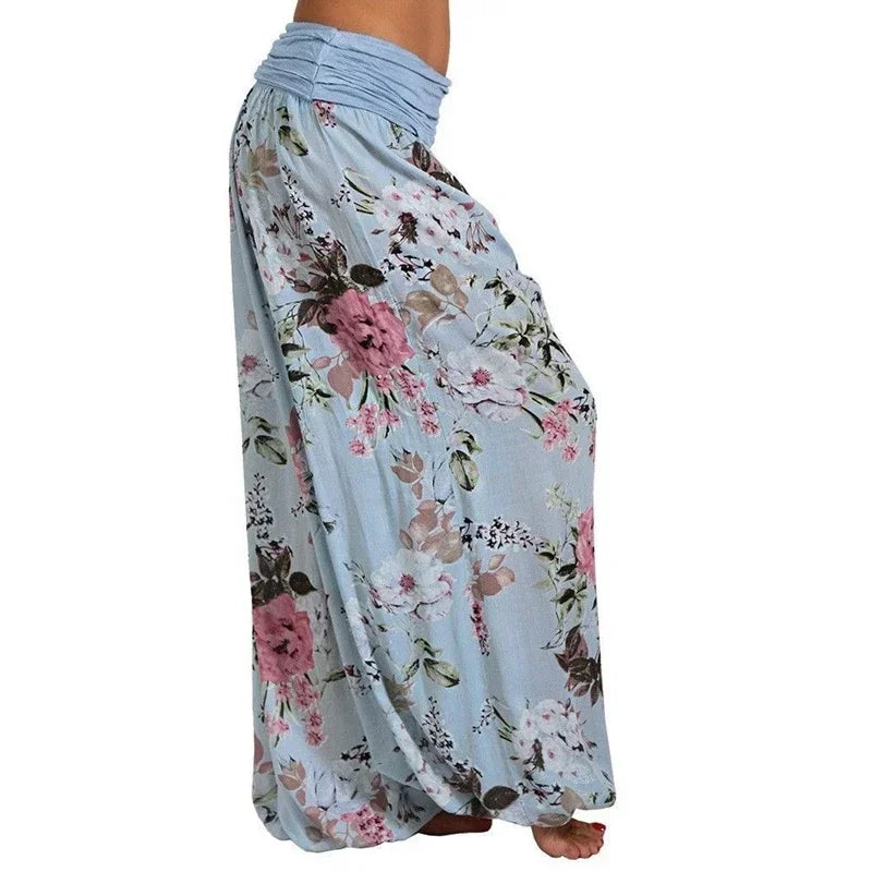Fashion Print Comfort Loose Pants for Women
