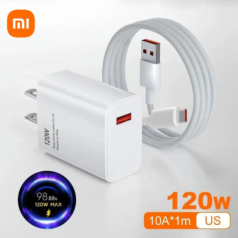 Xiaomi 120W ULTRA-FAST Charging Type C Adapter