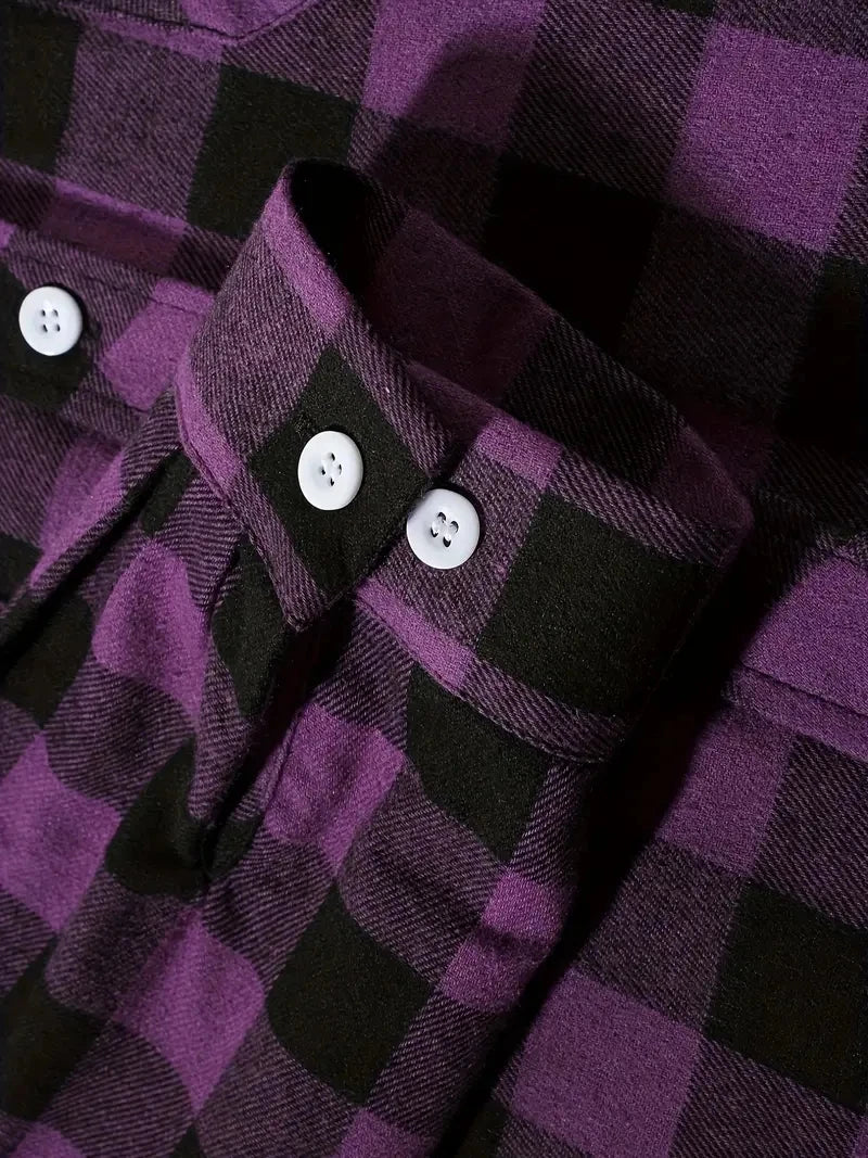 Men’s Classic Plaid Flannel Shirt