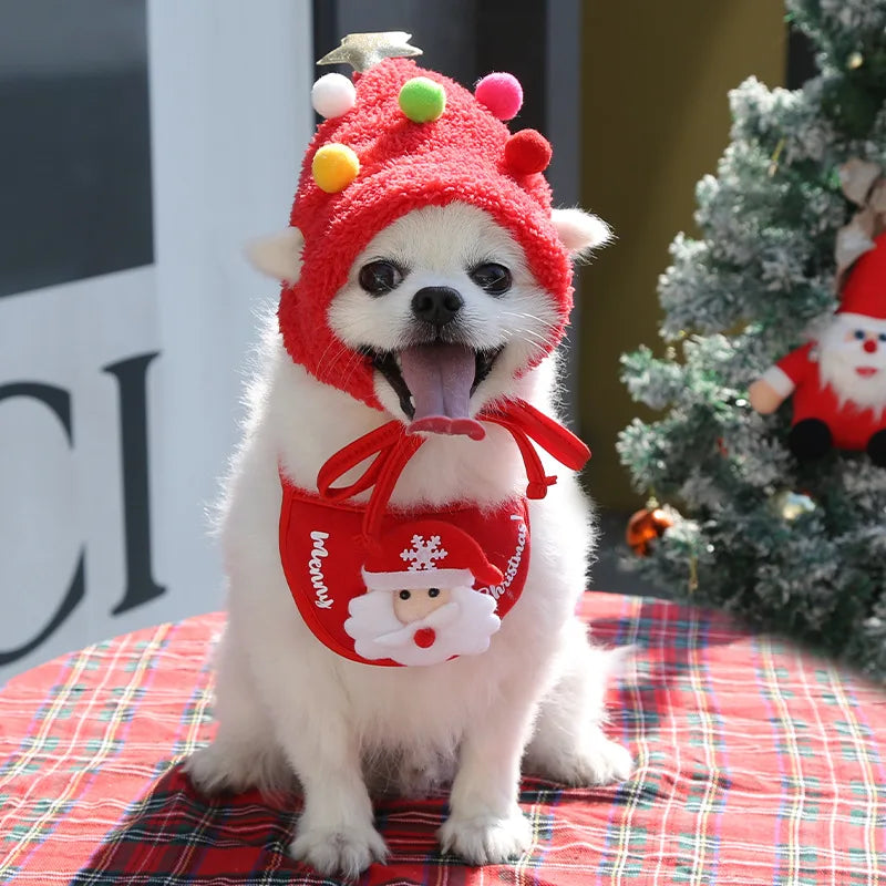 Funny Dog Christmas Hat