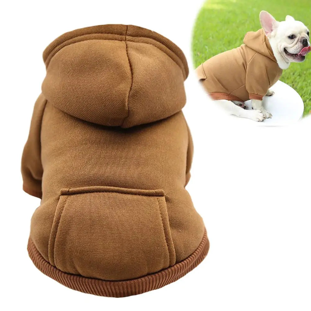 Pet Dog Warm Hoodie Winter Clothes