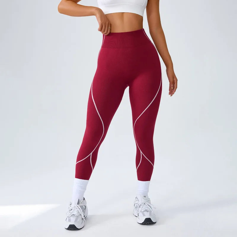 Women's Fitness & Sportswear Tracksuit – Yoga Leggings, Pilates Overalls, Gym Clothing Set