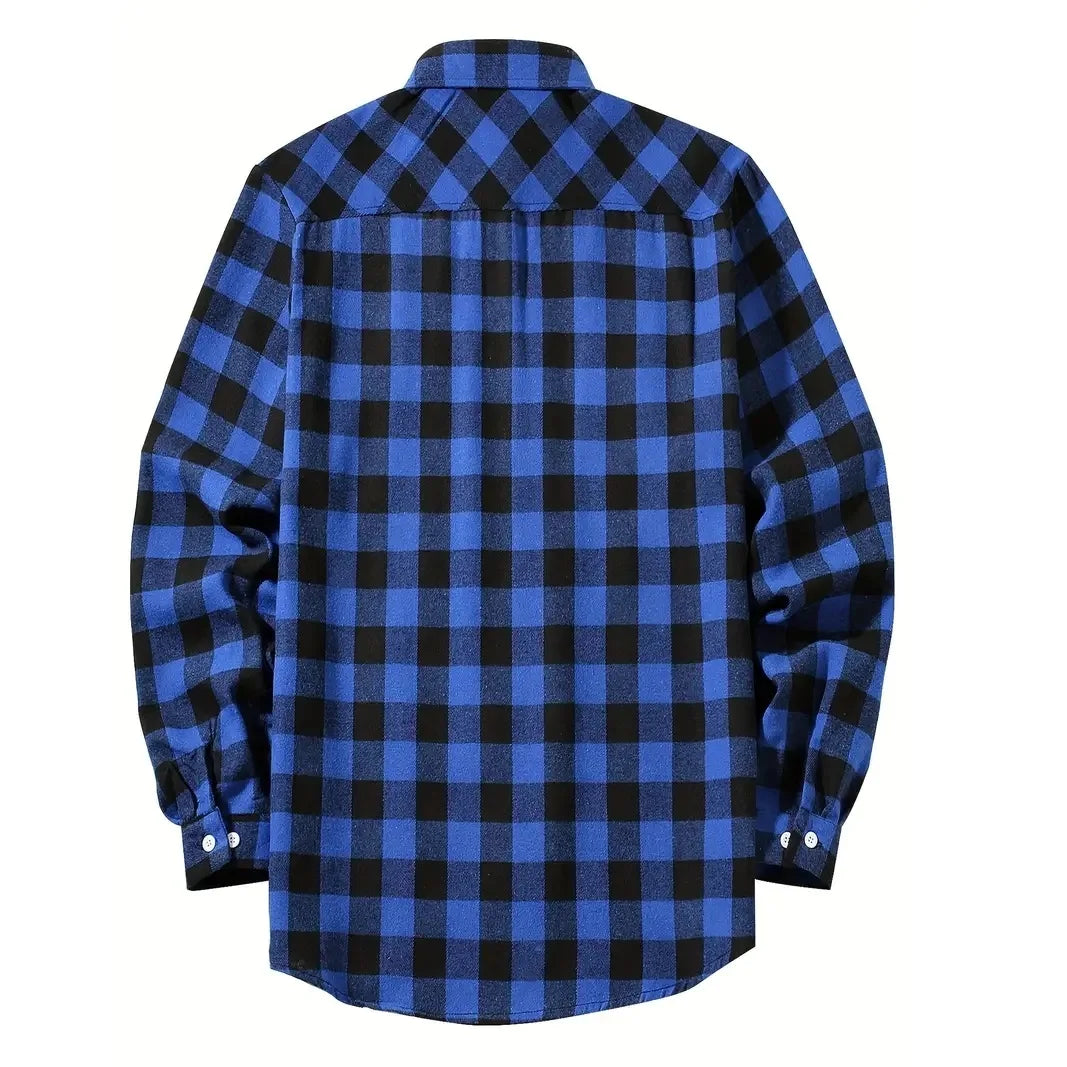 Men’s Classic Plaid Flannel Shirt