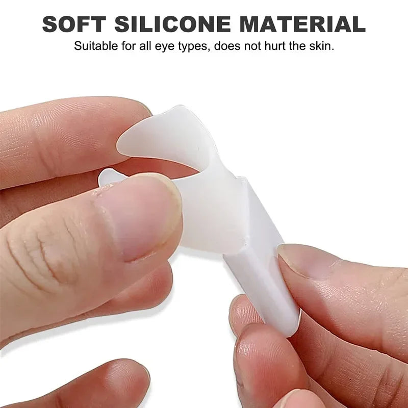 Multi-functional Eyeliner Stencil Wing Tips Silicone Eyeliner