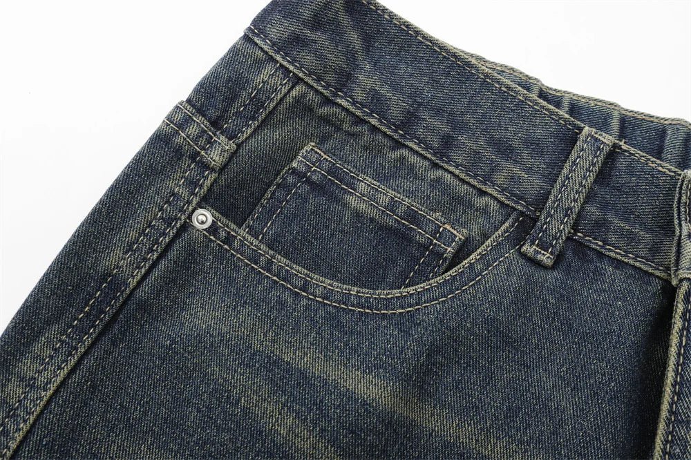 Trendy Men’s High Street Ripped Jeans