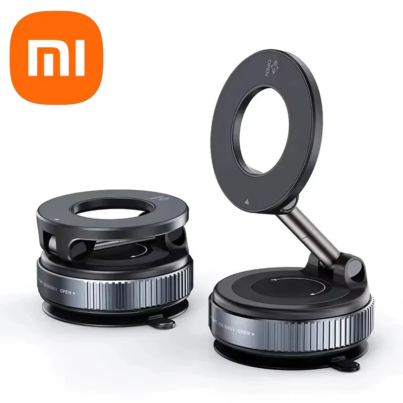 Xiaomi Magnetic Phone Holder – Rotating Folding MagSafe Suction Stand for Car, Home & Gym