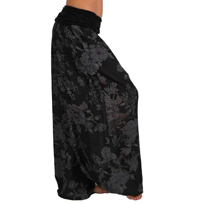 Fashion Print Comfort Loose Pants for Women