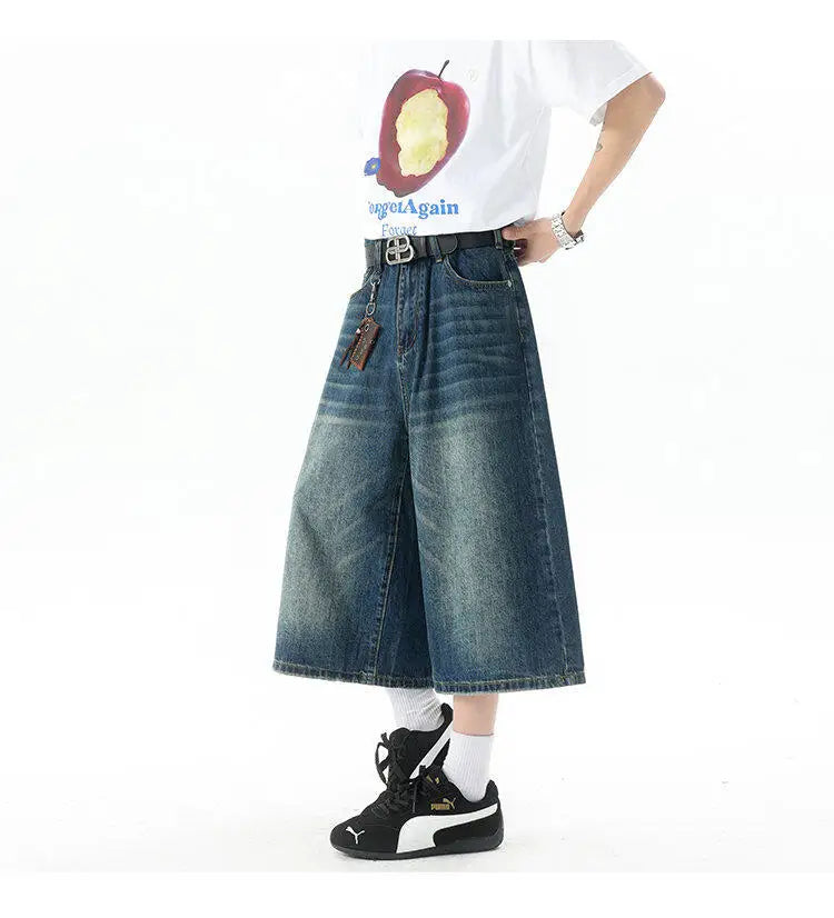 Men’s Trendy High-Waisted Wide