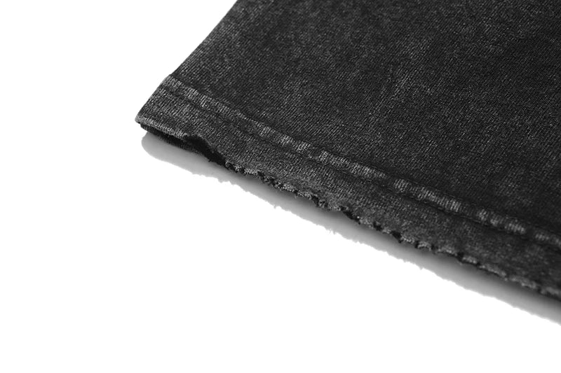 Anime Gothic Printed Oversized T-Shirt for Men