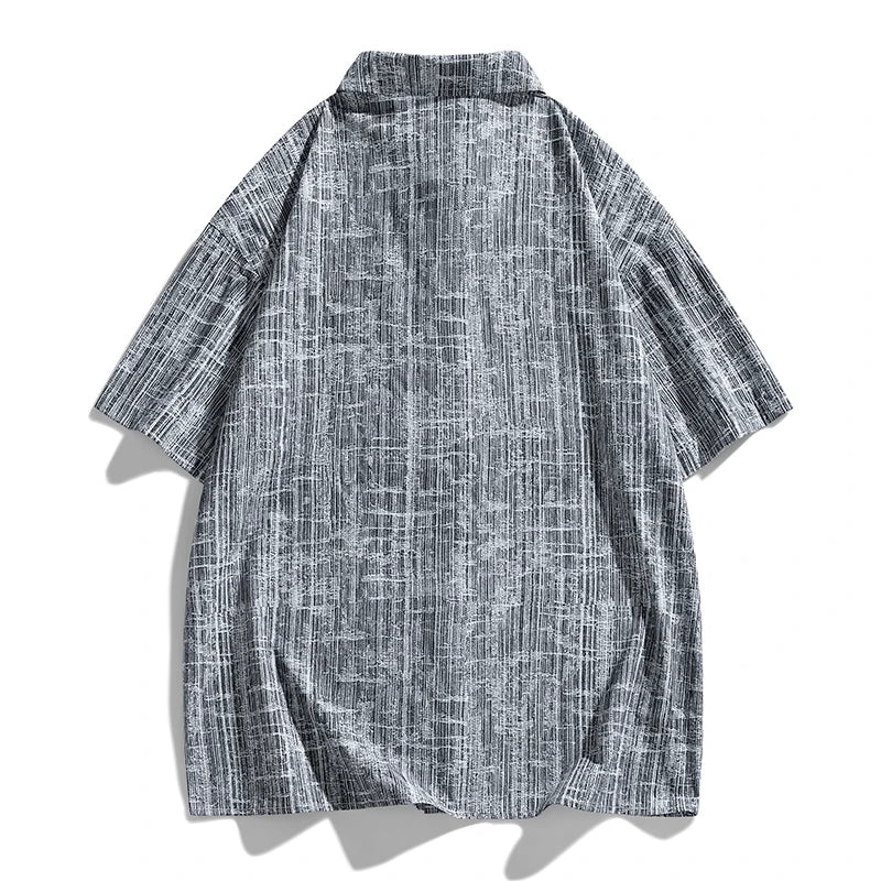 Men’s Oversized Plaid Shirt