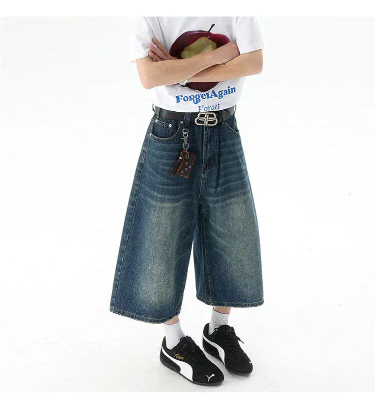 Men’s Trendy High-Waisted Wide