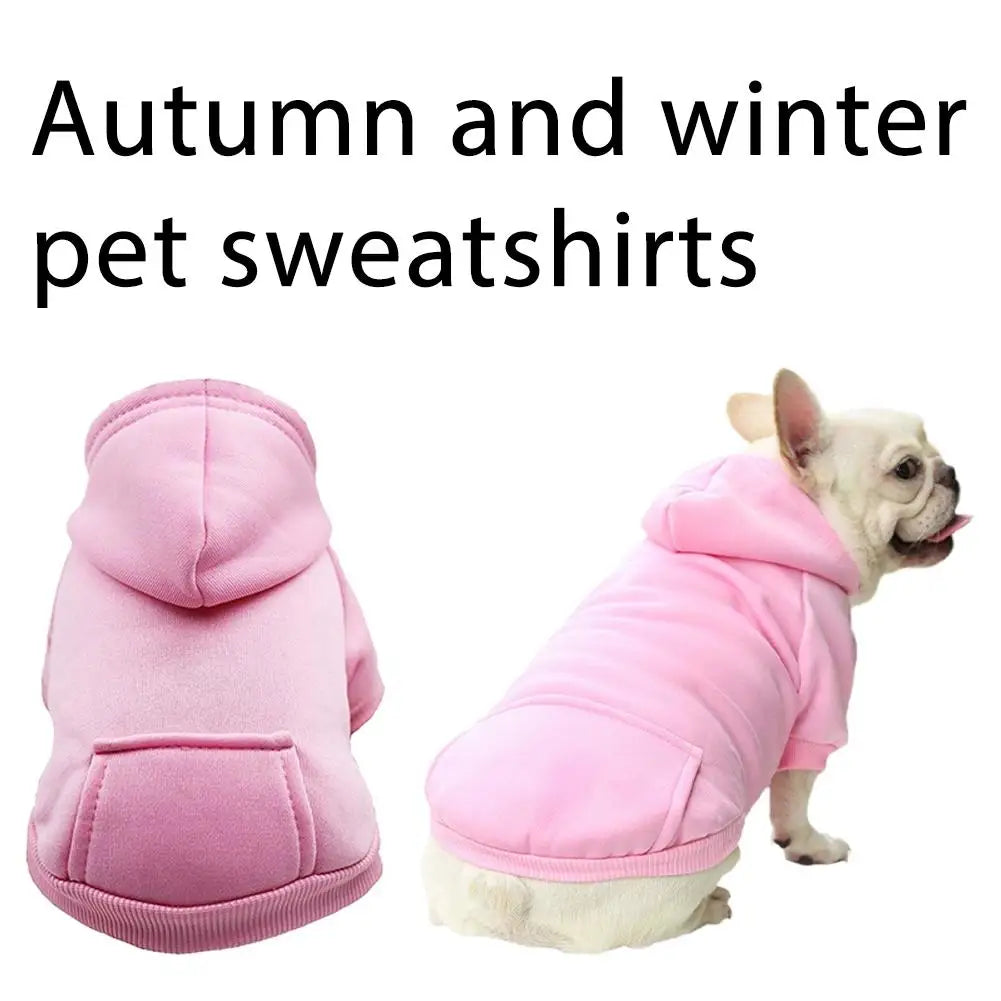Pet Dog Warm Hoodie Winter Clothes