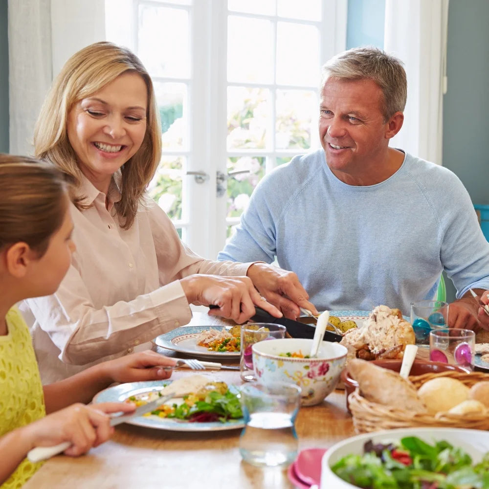 3-Piece Stainless Steel Kitchen Tongs Set with Heat-Resistant Silicone Tips