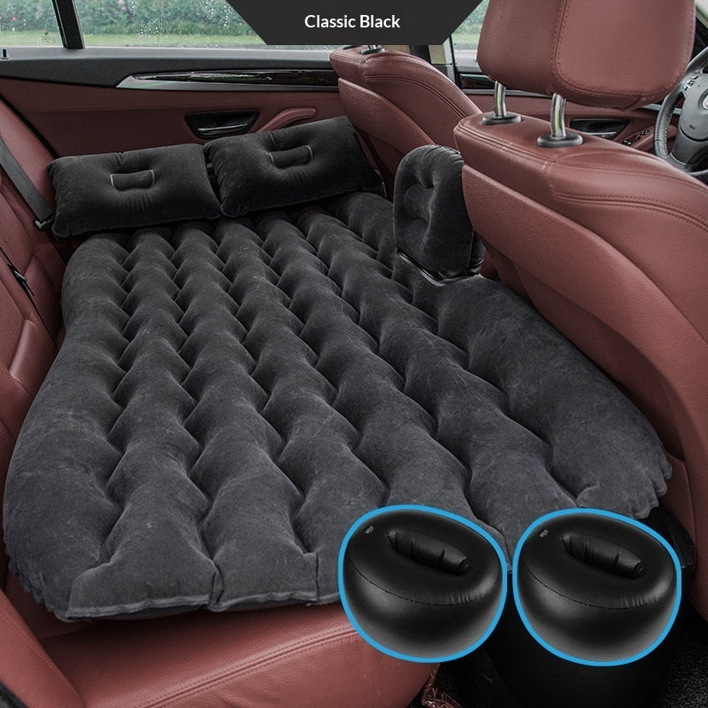 Inflatable Car Bed – Portable Travel Sleeping Mattress