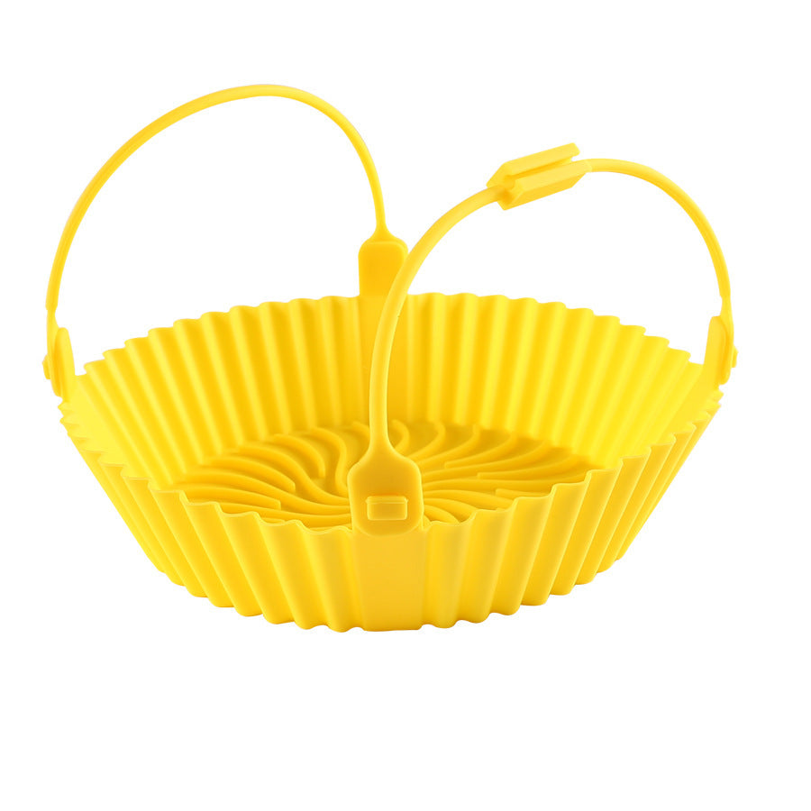 Silicone Air Fryer Accessories Tray – Non‑Stick Heat‑Resistant Baking Tools for Frying, Roasting & Easy Cleanup