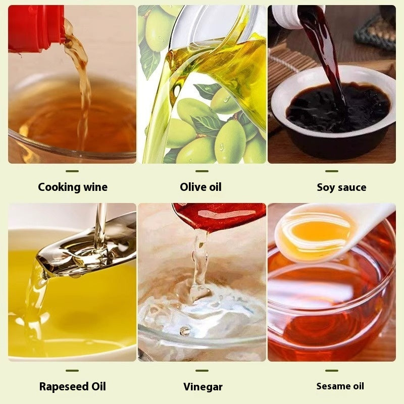 Household Kitchen Oil Dispenser for Air Fryers – Precision Pour & Spray Bottle for Cooking, Baking, Frying & Salad Prep