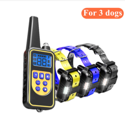 Remote Control Dog Training Collar – (Rechargeable, Waterproof with Beep & Vibration)