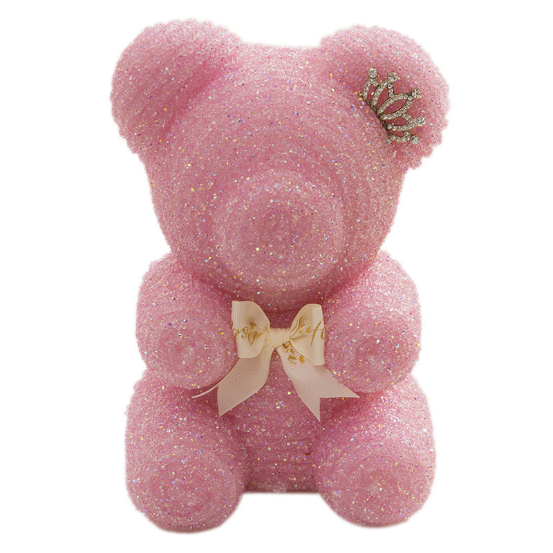 Diamond Crown Bear – Teacher’s Day Gift Plush with Crown | Cute Appreciation Gift for Teachers, Graduation & Thank You