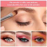 Las Chicas 12-Color High Pigment Eyeshadow Palette – Silky Cream Makeup with Rich Color Payoff | Cruelty-Free Beauty Palette