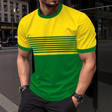 Men’s Minimalist Crew‑Neck Casual Short‑Sleeve Shirt – Soft, Lightweight Everyday Fashion Tee