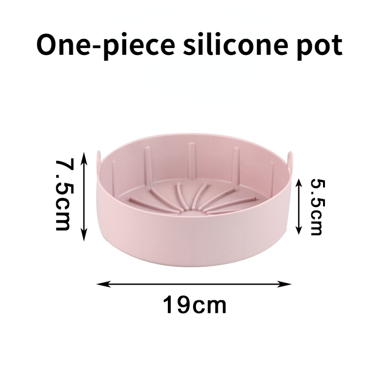 Air Fryer Silicone Pot – Reusable Heat‑Resistant Multifunctional Air Fryer & Oven Accessory for Cooking, Baking & Easy Cleanup