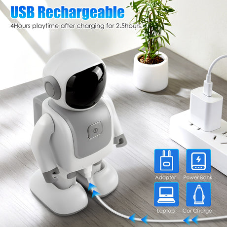 AI Dancing Robot Toy – Smart Interactive Learning & Entertainment Robot for Kids with Bluetooth Music, Programmable Moves & Voice Assistant
