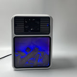 500W Portable Electric Space Heater – Mini Desktop Fan Heater for Home, Office & Bedroom