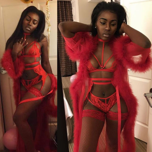 Sexy Fluffy Lingerie
