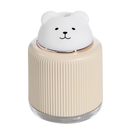 Ultrasonic Air Humidifier for Home & Office – Cartoon Rabbit 250ML USB Essential Oil Diffuser with LED Night Light