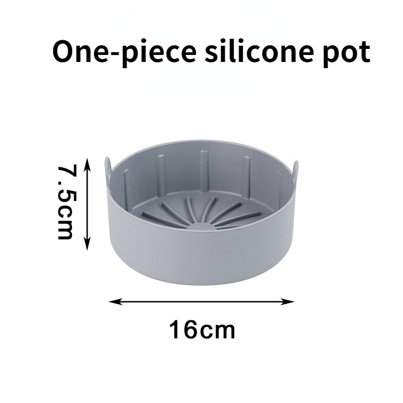 Air Fryer Silicone Pot – Reusable Heat‑Resistant Multifunctional Air Fryer & Oven Accessory for Cooking, Baking & Easy Cleanup