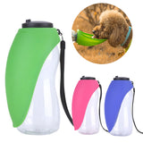 Portable Dog Water Bottle with Drinking Bowl – Travel Pet Water Dispenser for Small & Large Dogs | Leak-Proof Outdoor Feeding Cup