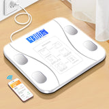 USB Rechargeable Smart Body Fat Scale – Digital Weight Scale for Health & Fitness | Accurate BMI & Body Composition Analyzer