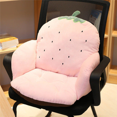 Crown Cartoon Chair Cushion – Thickened Seat Pad Decorative Pillow for Sofa, Home, Office & Car Seat
