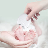 Electric Nail Scissors Rechargeable Mini Nail Clippers – Automatic Nail Trimmer with LED Light for Children & Adults, Manicure & Polishing Tool